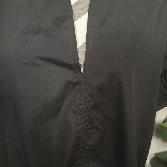 NWT J. Crew Delilah Black Dress in Cotton Poplin Size Large - Picture 8 of 13